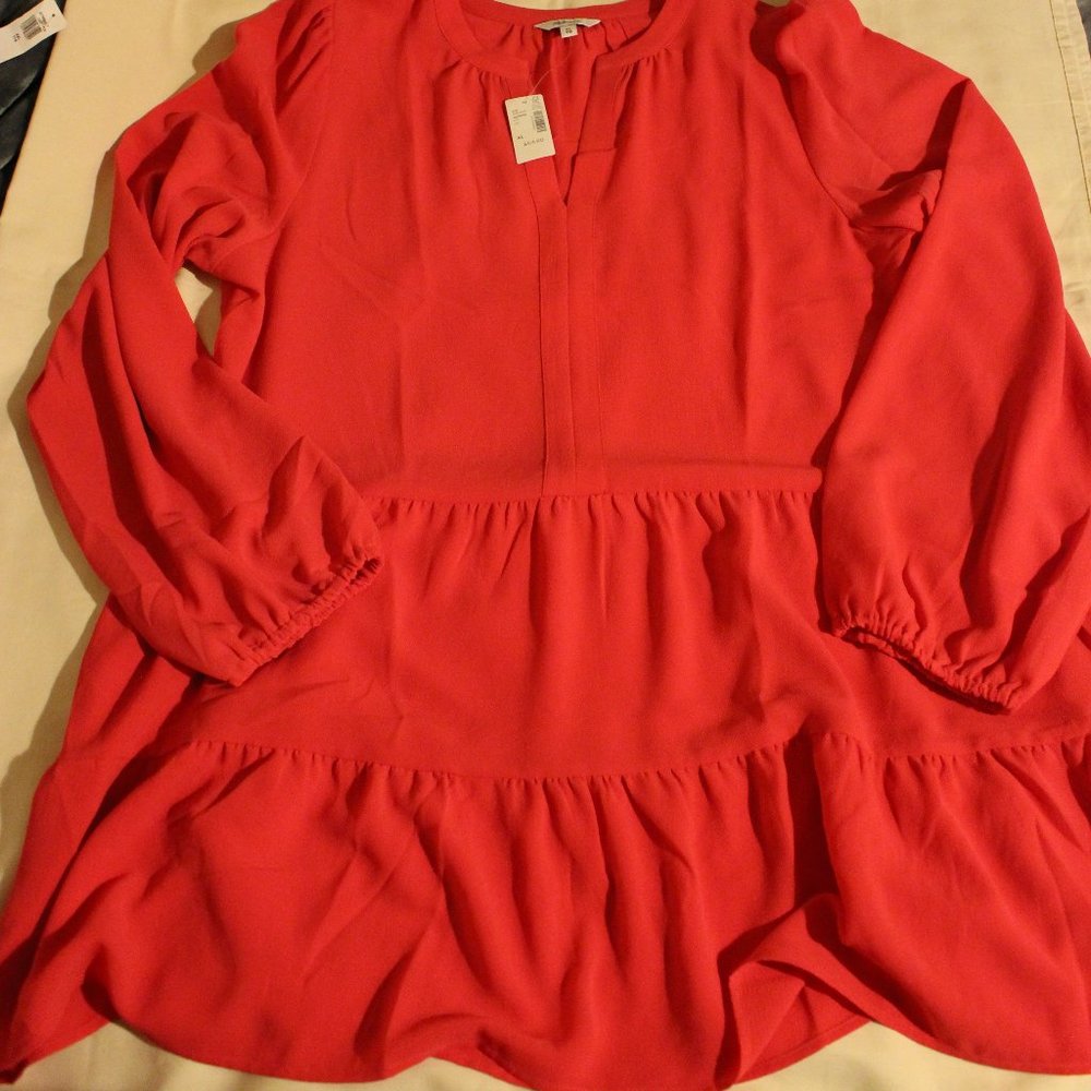 Fushia Reitmans Blouse Tunic Length